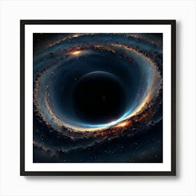 Black Hole That Can Be Seen From Earth (2) Art Print