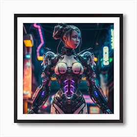 Cyberpunk 3 Art Print