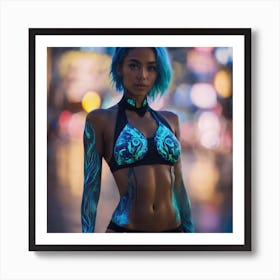 Glow In The Dark Art Print