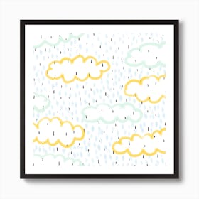 Cloudy Day X Rainy Day Art Print