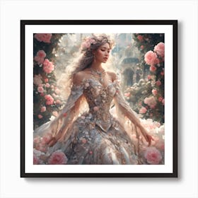 Blossom Queen Art Print