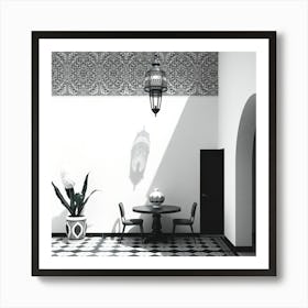 Room In Morocco 1 Art Print