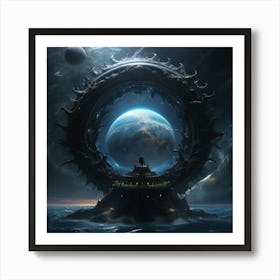 Saturn Art Print