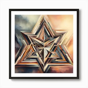 Star Of David Art Print