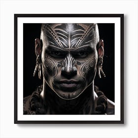 Tribal Man Art Print