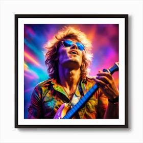 A Portrait Of A Rock Star I Poster