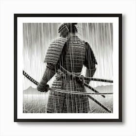 Samurai Art 15 Art Print