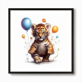 Tiger Cub 2 Art Print