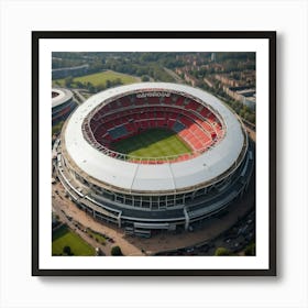 Emirates Stadium Art Print