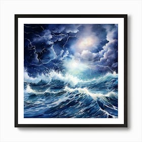 Stormy Sea 2 Poster