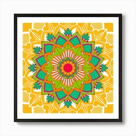 Mandala Art Print