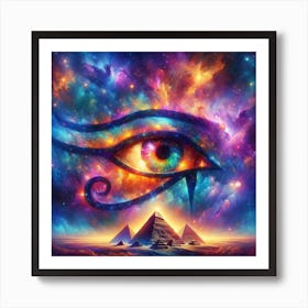 Eye Of Horus 111 Art Print