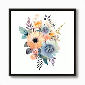 Floral Bouquet Art Print