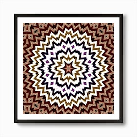 Aztec Pattern 1 Poster