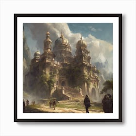 Fantasy Castle 66 Art Print