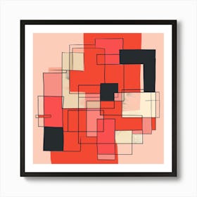 Abstract Canvas Print Art Print