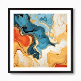 Abstract Painting 164 Art Print
