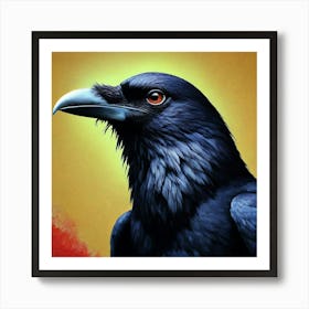 Raven Art Print