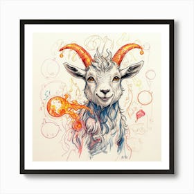 Goat! 11 Art Print