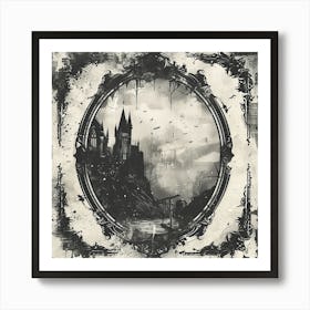 Harry Potter Castle 2 Art Print