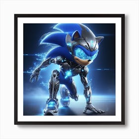 Sonic The Hedgehog 82 Art Print