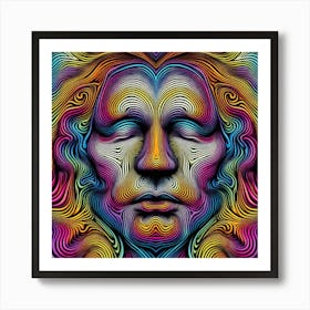 Psychedelic Art Art Print