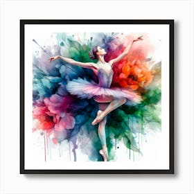 Ballerina Art Print