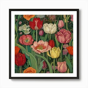 Tulips 7 Art Print