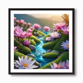 Water Lilies 2 Art Print