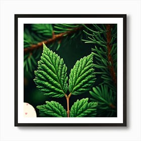 Spruce leaf 1 Art Print