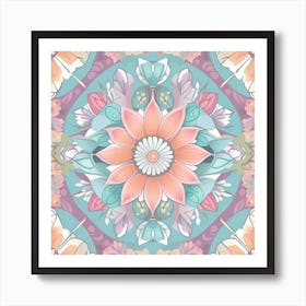 Floral Pattern 13 Art Print