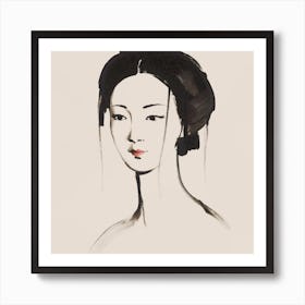 Chinese Woman Art Print