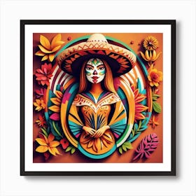 Day Of The Dead 30 Art Print