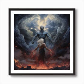 Gods And The Demons Art Print