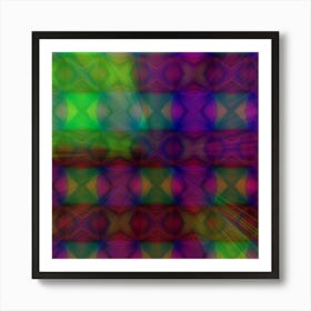 Abstract Fractal Pattern Art Print