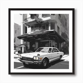 Toyota Celica 2 Art Print