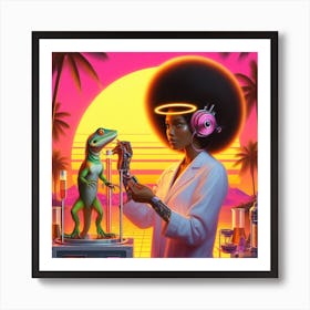 Afrofuturism 3 Art Print