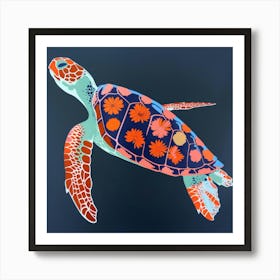 Sea Turtle 4 Art Print