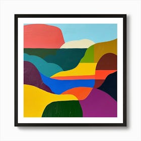 Modern Abstract Collection 93 Art Print
