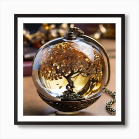 Tree Of Life Pendant 1 Art Print