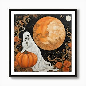 Gothic Halloween Chaos Art Print