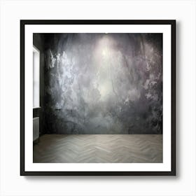 Abstract Wall Painting Art Print