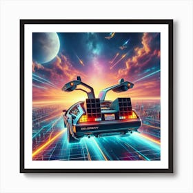 Back To The Future Poster Art Print
