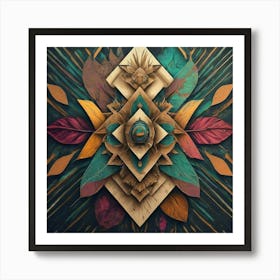 Iconic Medallion - #10 Art Print