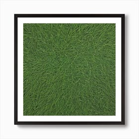 Green Grass Background 9 Art Print
