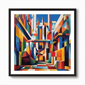 'The City' Art Print