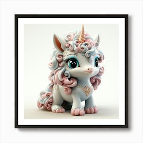 Unicorn Baby 10 Art Print