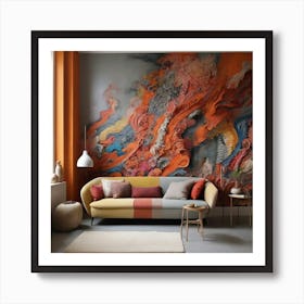 Abstract Painting(wall art) 1 Art Print