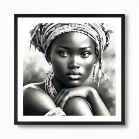 Exotic Beauty Artwork 281 Art Print