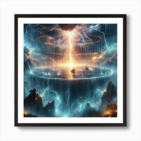 Lightning Storm 38 Art Print